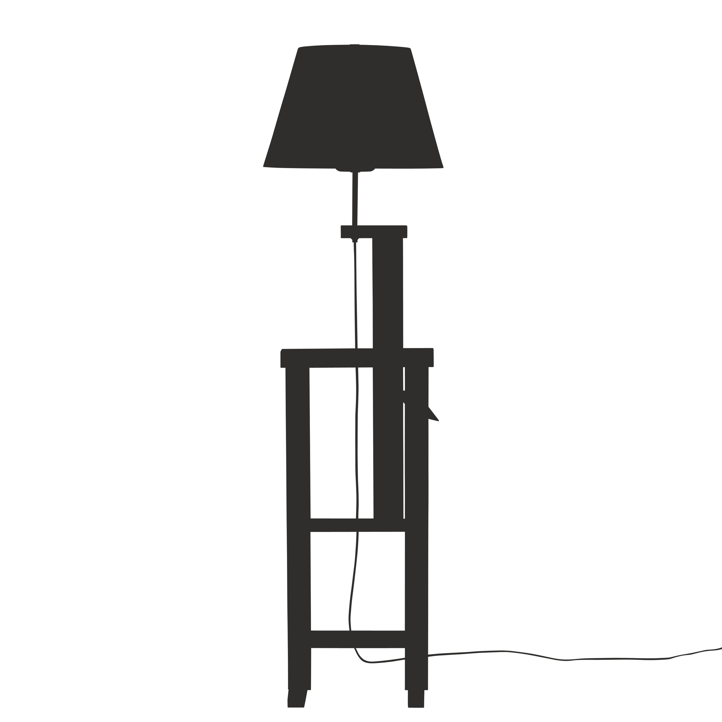 Pawl Adjustable Floor Lamp