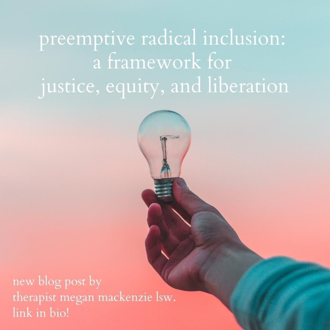 &quot;Someone shouldn&rsquo;t need to 'come out' to be sure that their identities will be respected, because we assume that 'everyone is already, and always, in the room.'&rdquo;

In this month's blog post, therapist Megan MacKenzie LSW discusses how