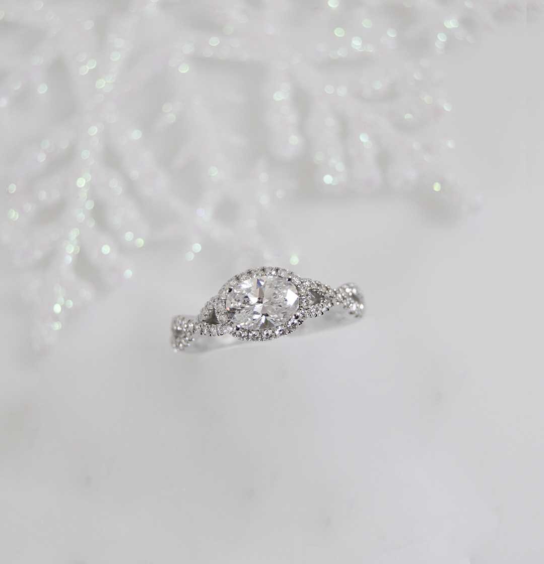 sidesways oval engagement setting $1925 TDD 14K w .38TDW holds 1 carat oval 140-00619 sylvie.jpg