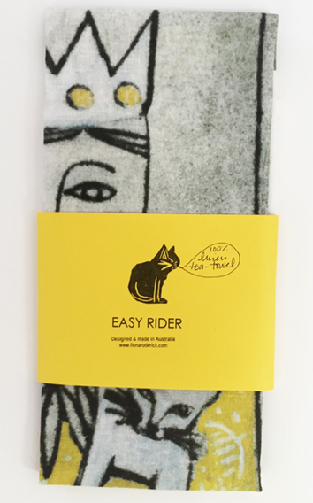 Easy Rider Tea Towel