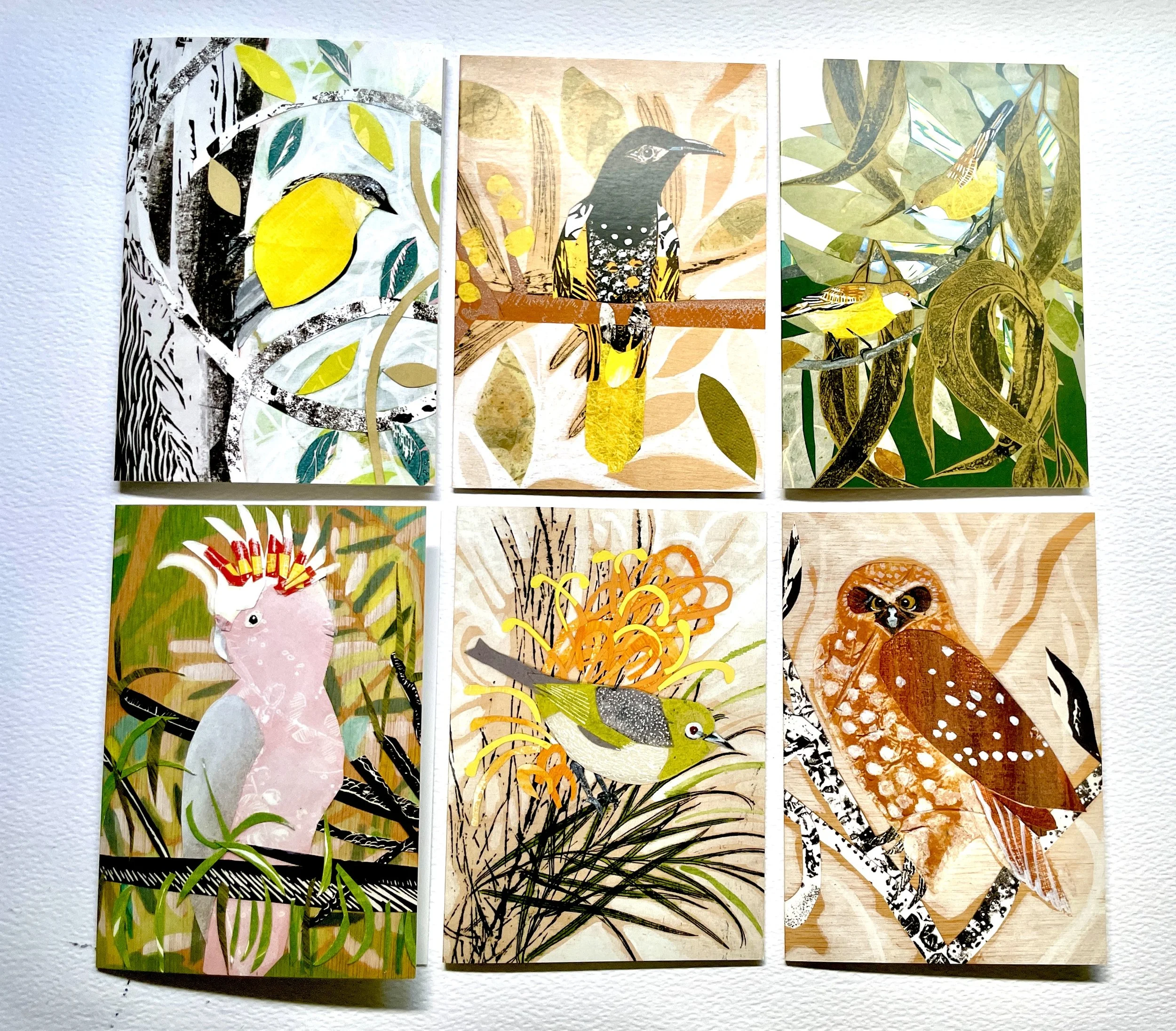 Flock 1, set of 6 cards.