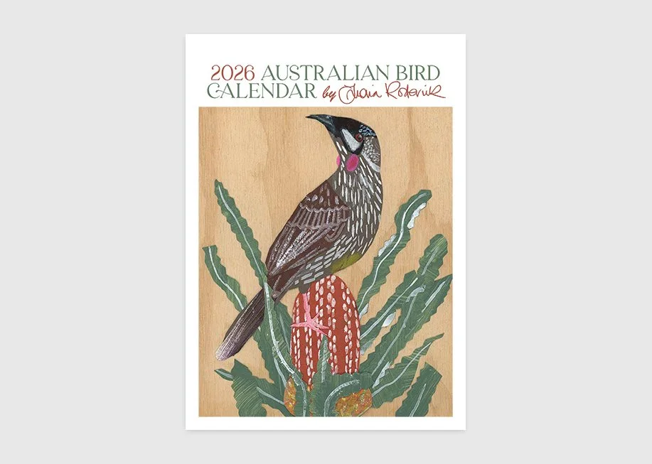2026 australian bird calendar fiona roderick COVER