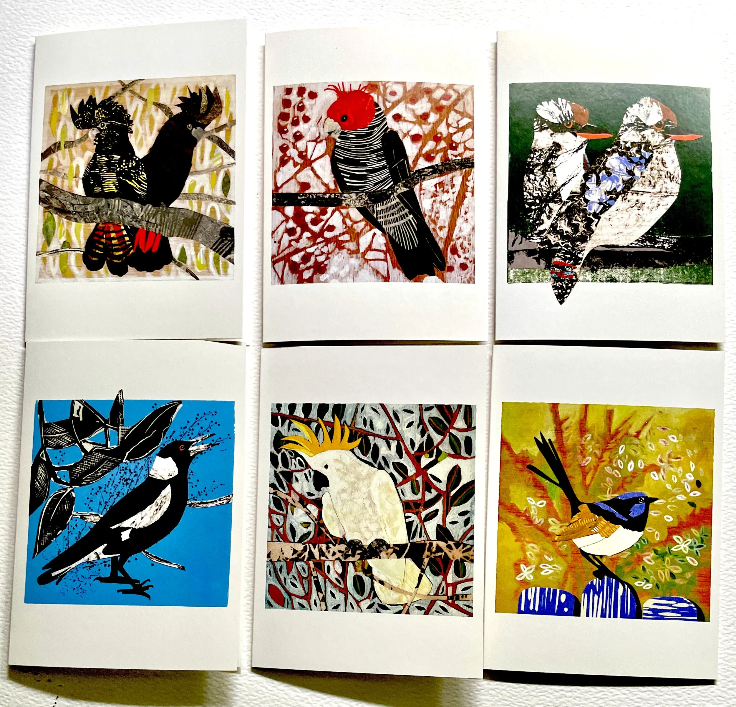 Flock 3, set of 6 cards.