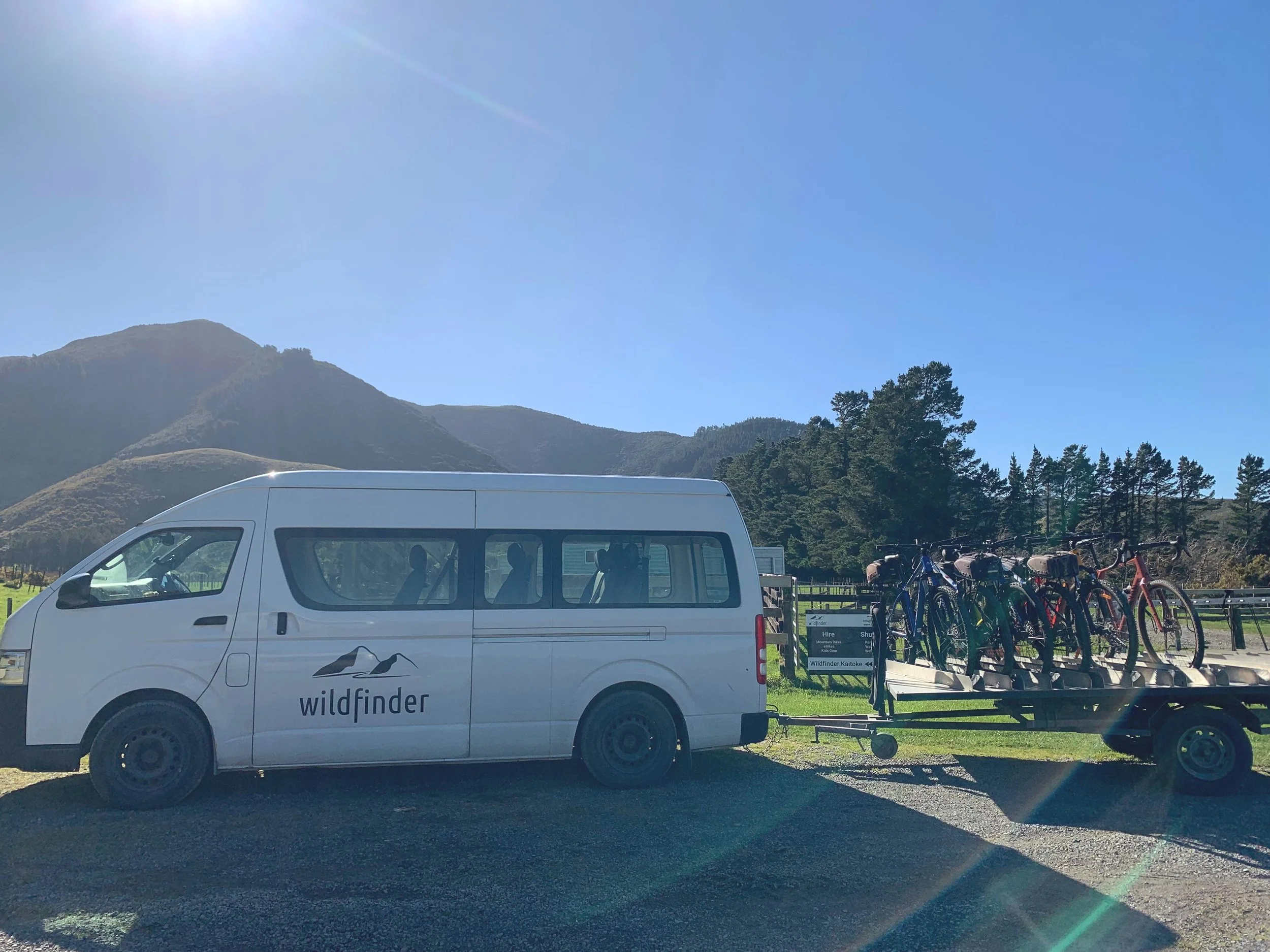 Mountain bike plus shuttle combo at Kaitoke, Wellington