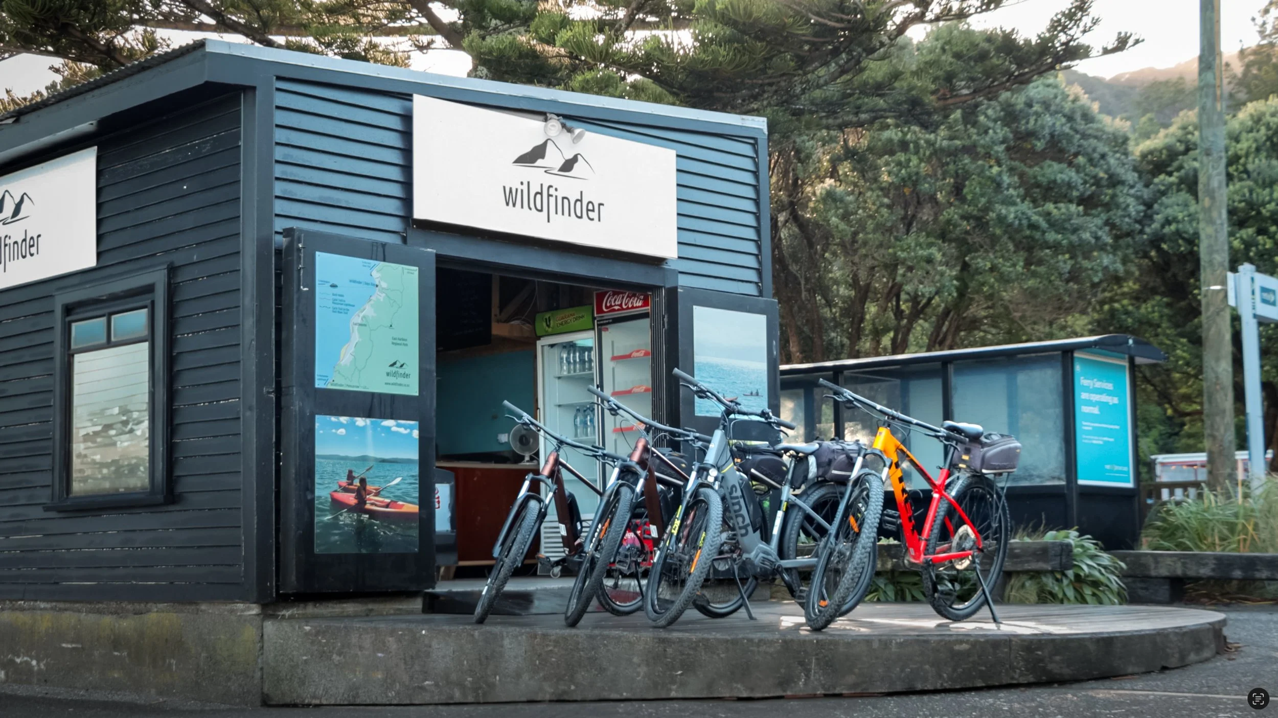 ebike hire at Days Bay, Wellington