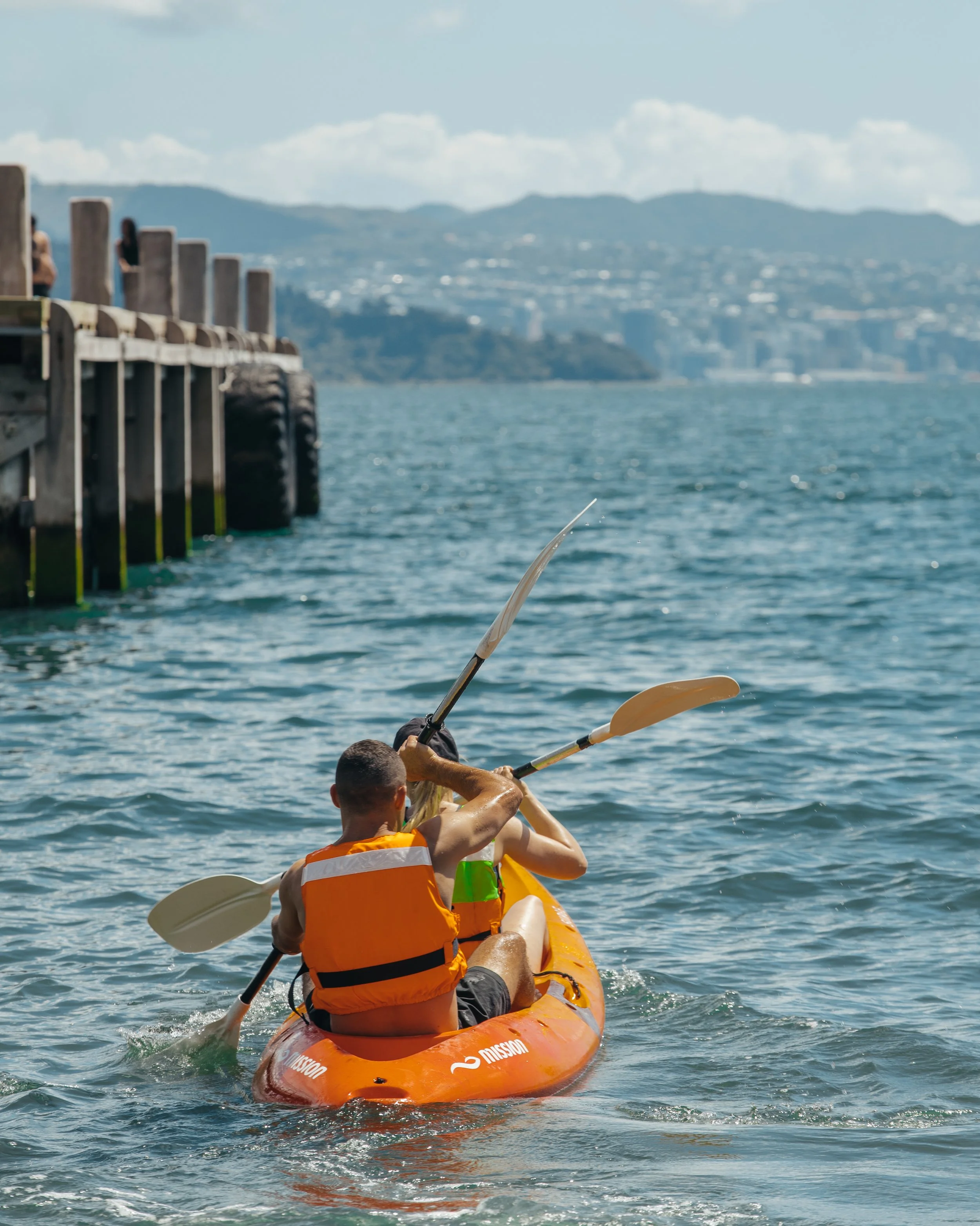 Double Kayak hire @ Days Bay