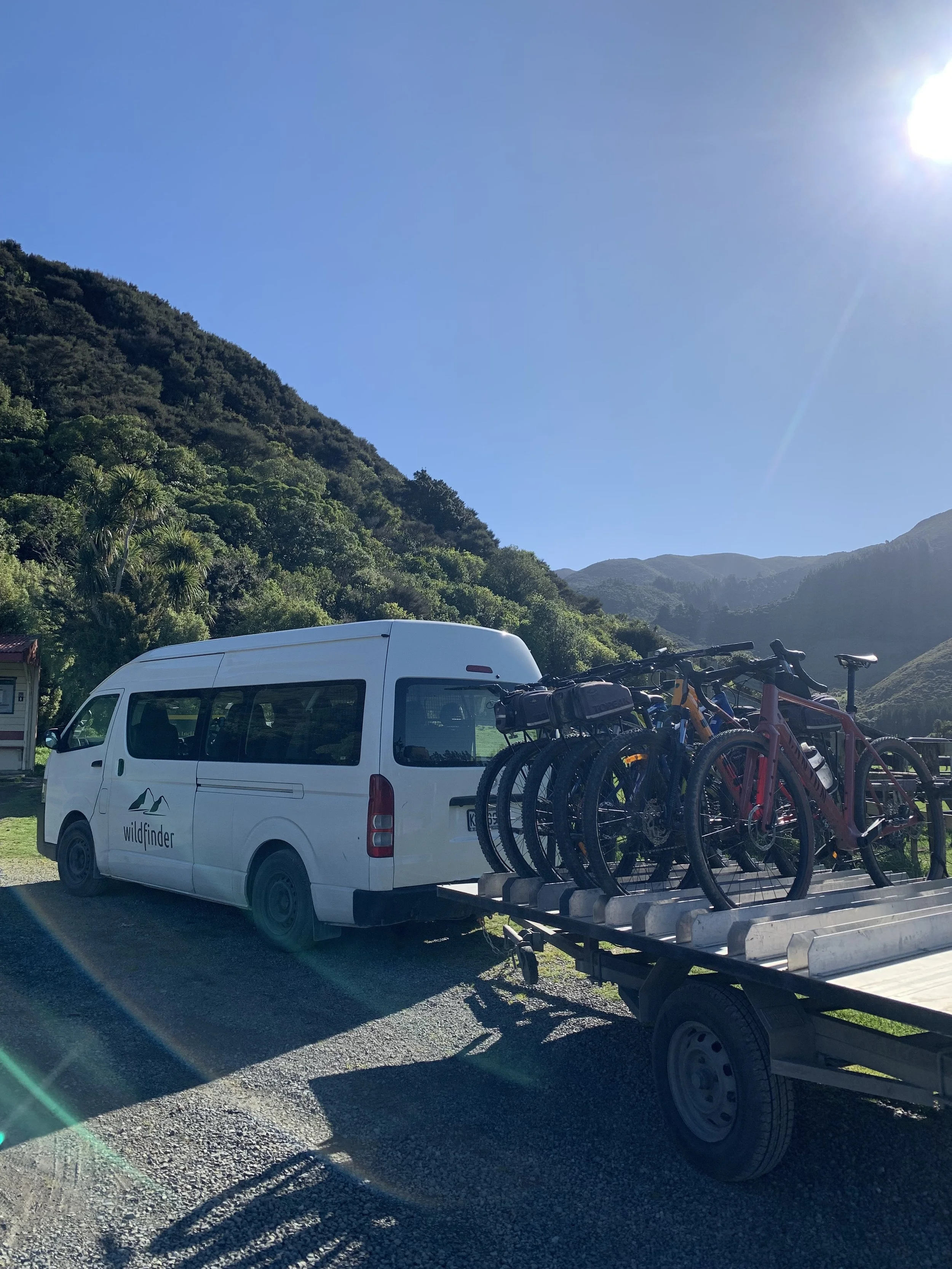 eBike plus shuttle combo at Kaitoke, Wellington
