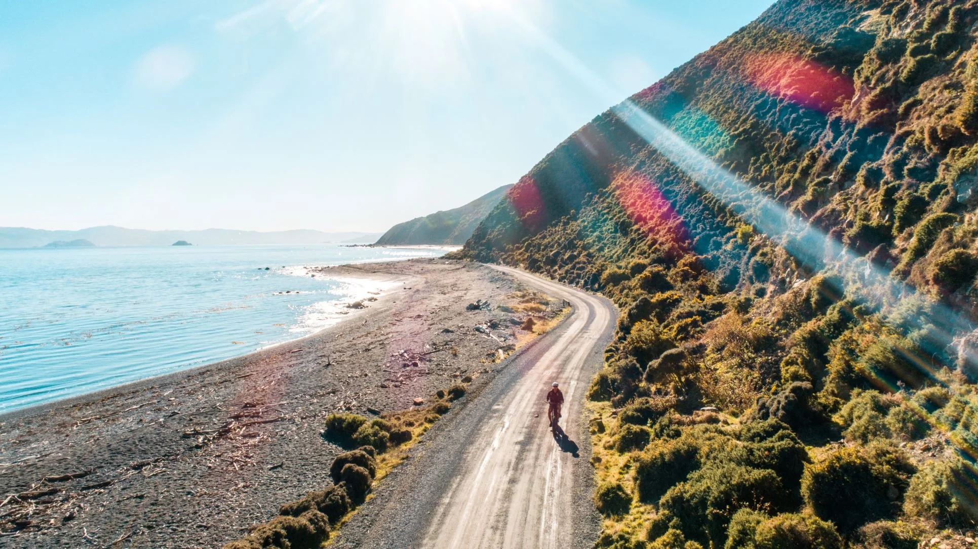 Mountain bike hire at Pencarrow, Eastbourne, Wellington