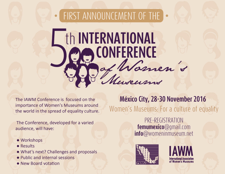 Invitation: 5th International Conference of Women's Museums in Mexico