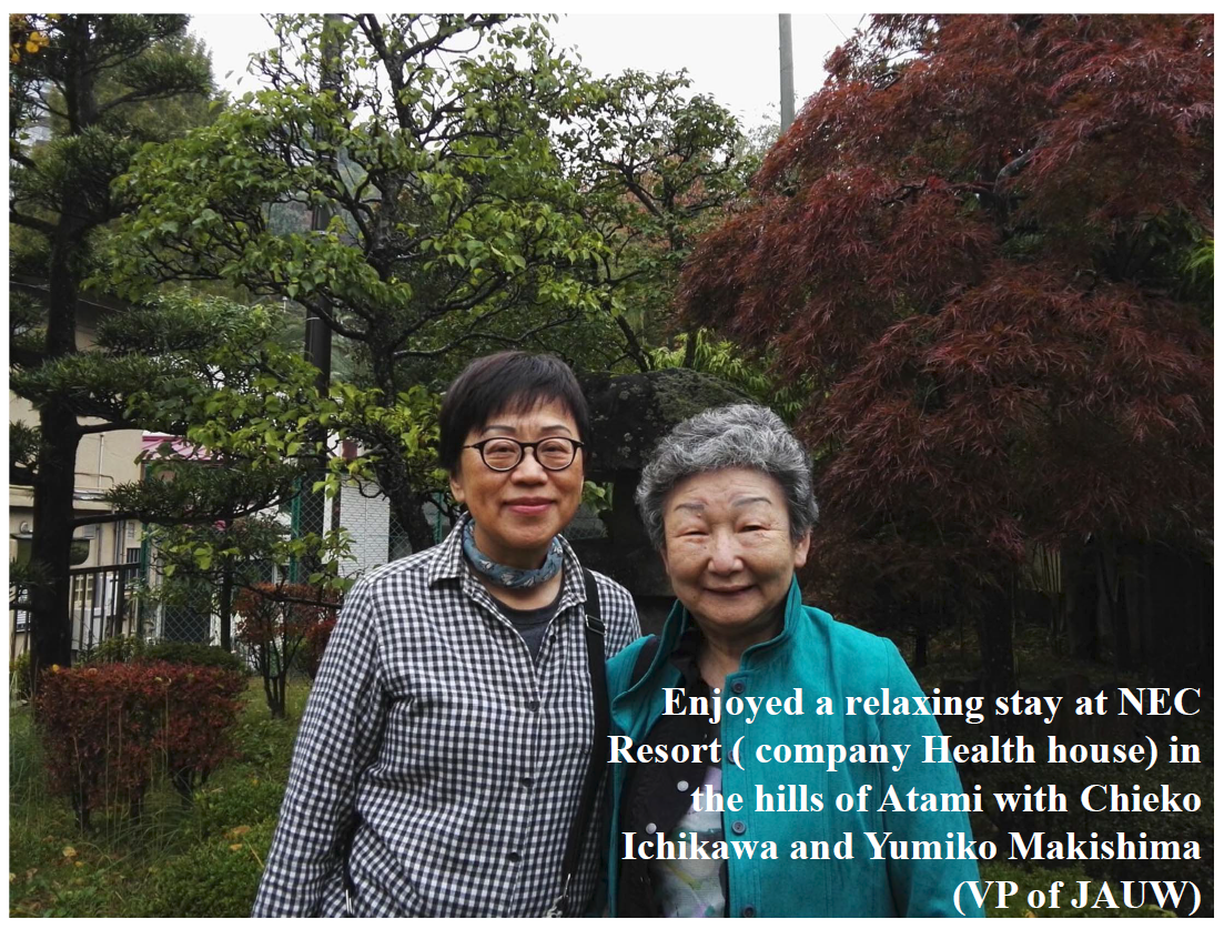 Julia's 2016 Japan (JAUW) Visit