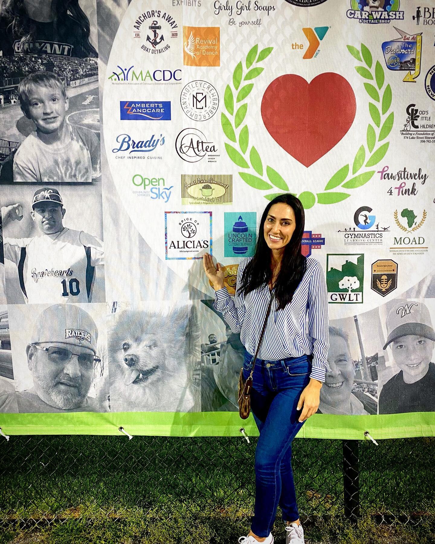 We love our community! Support for local is what makes small businesses stronger! Thank you @woobaseball for including our business in the unveiling of your outfield wall! We are PROUD to be a member of this community! All the feels! @cityofworcester