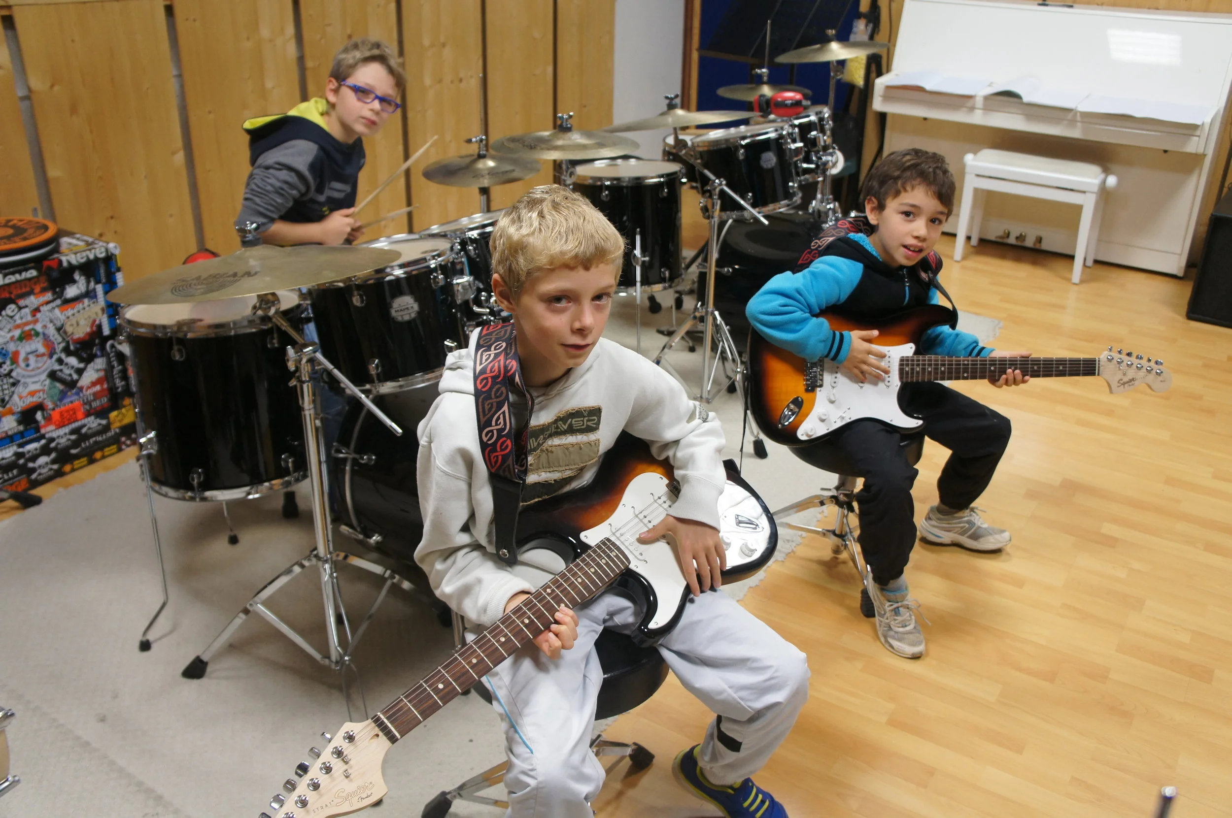 Stage de musique : été 2016 à l'école