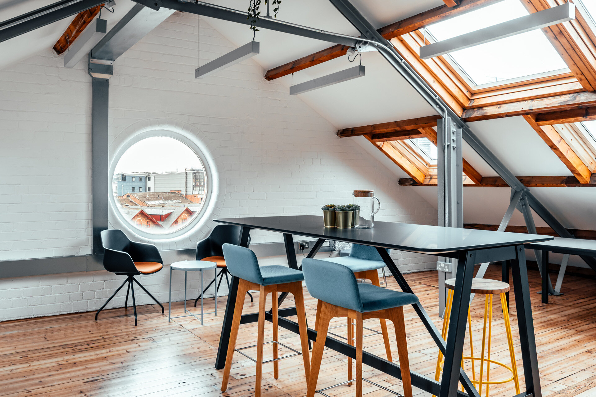 Attic office space at Calls Landing