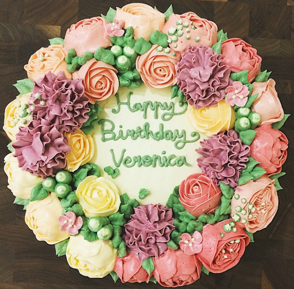 Buttercream Flower Cake