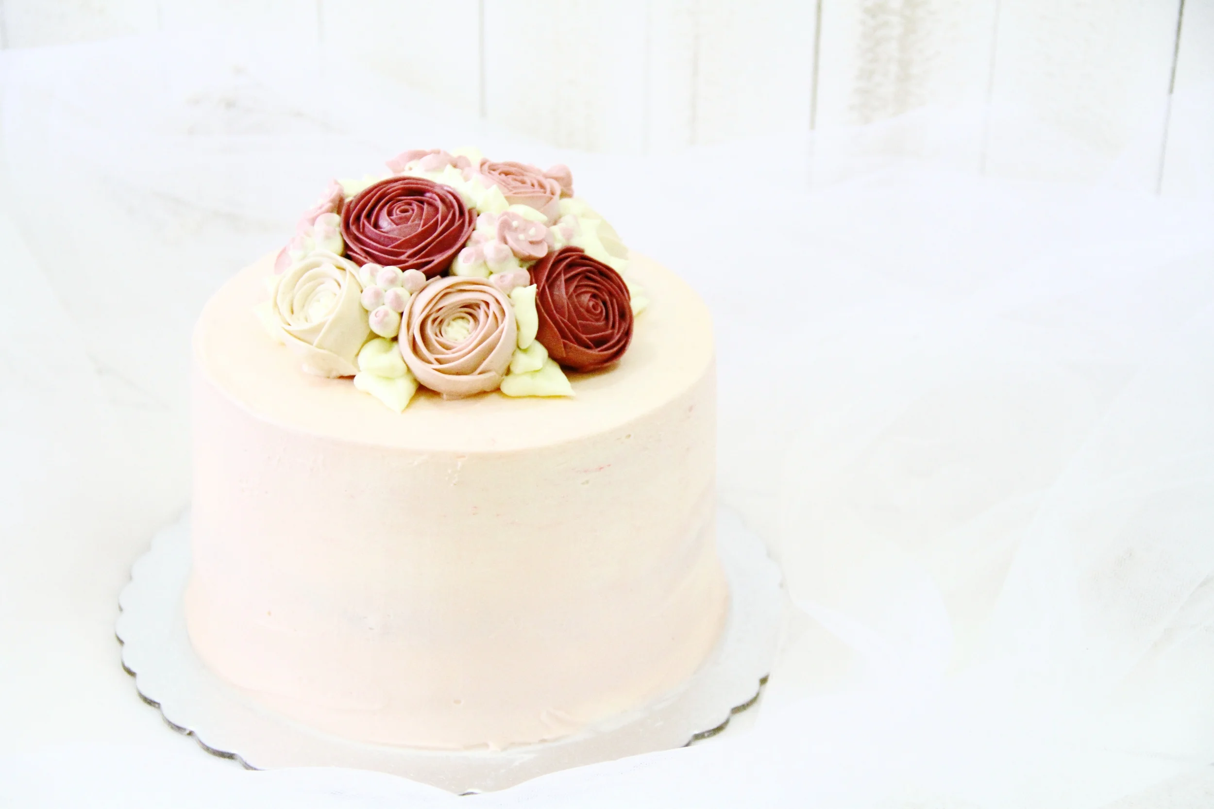 Buttercream Dome Cake