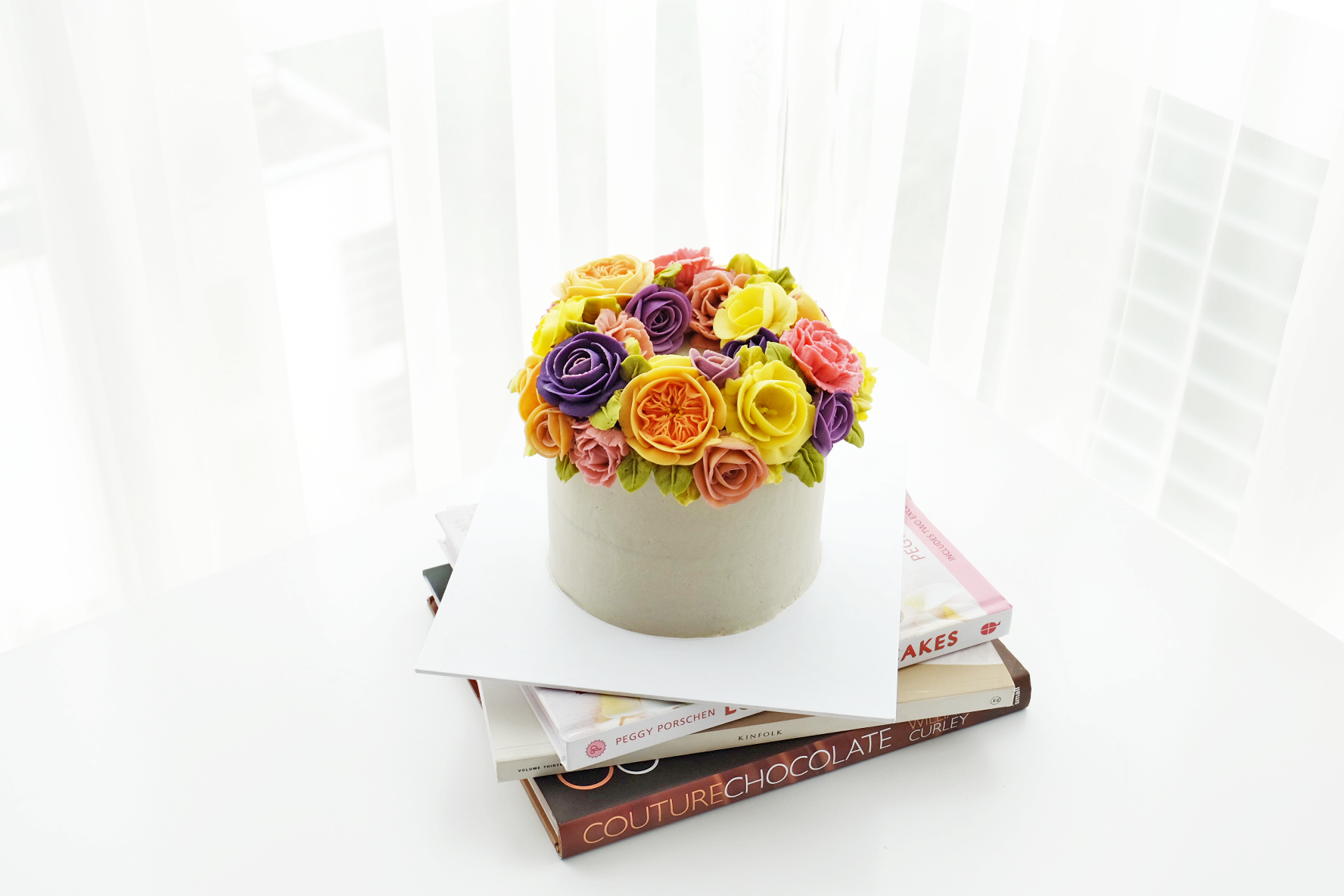 Buttercream Flower Cake