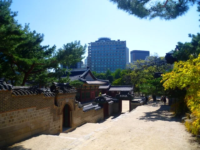 Oasis of calm in this Asian mega-city...