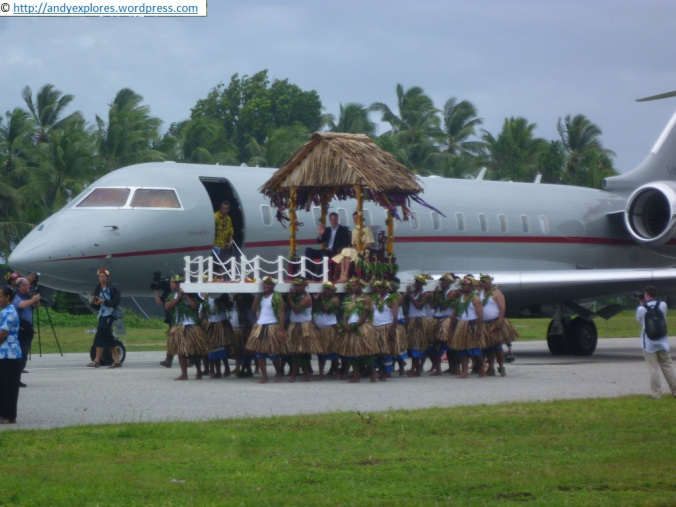 Uplifting welcome to Tuvalu...