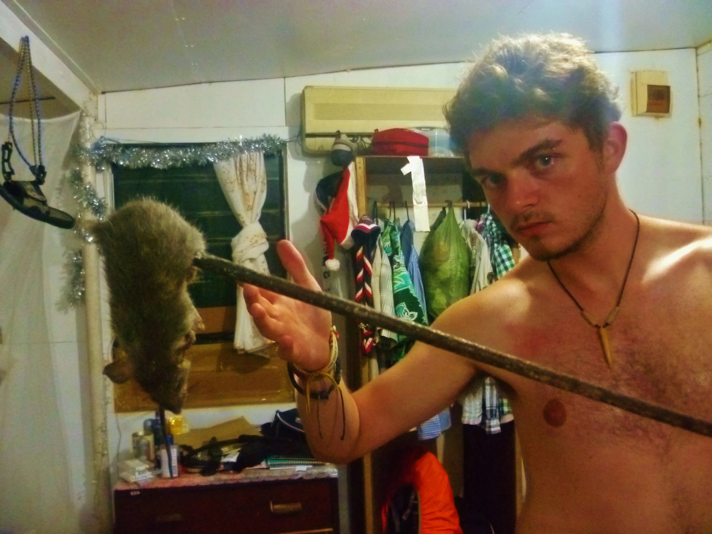 Getting straight to the point - rat catching gets personal...