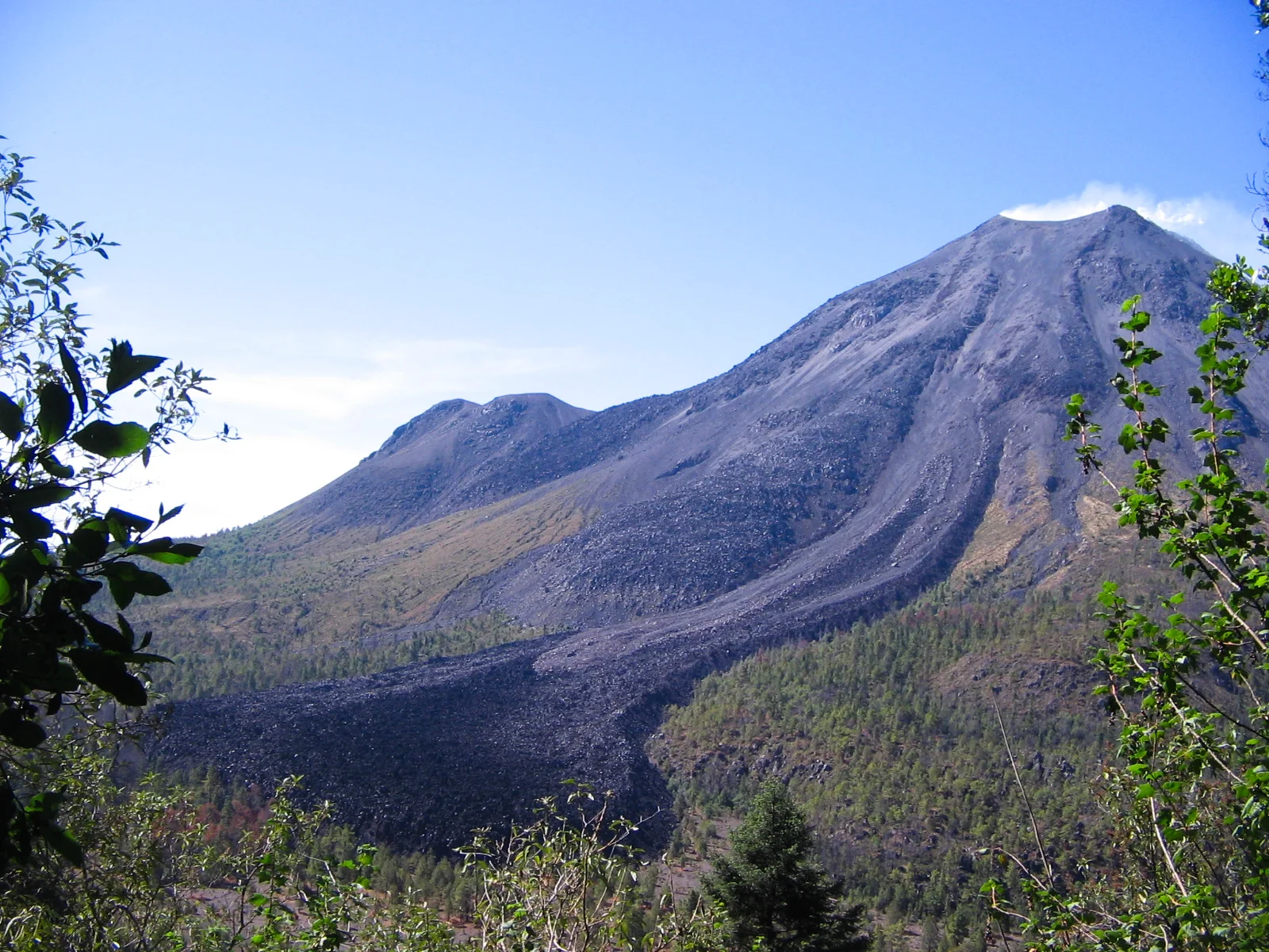 Fresh Mexican lava flows...