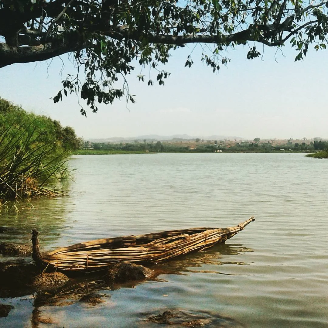Geographically Significant, Lake Tana in Ethiopia , the source of the Blue Nile...