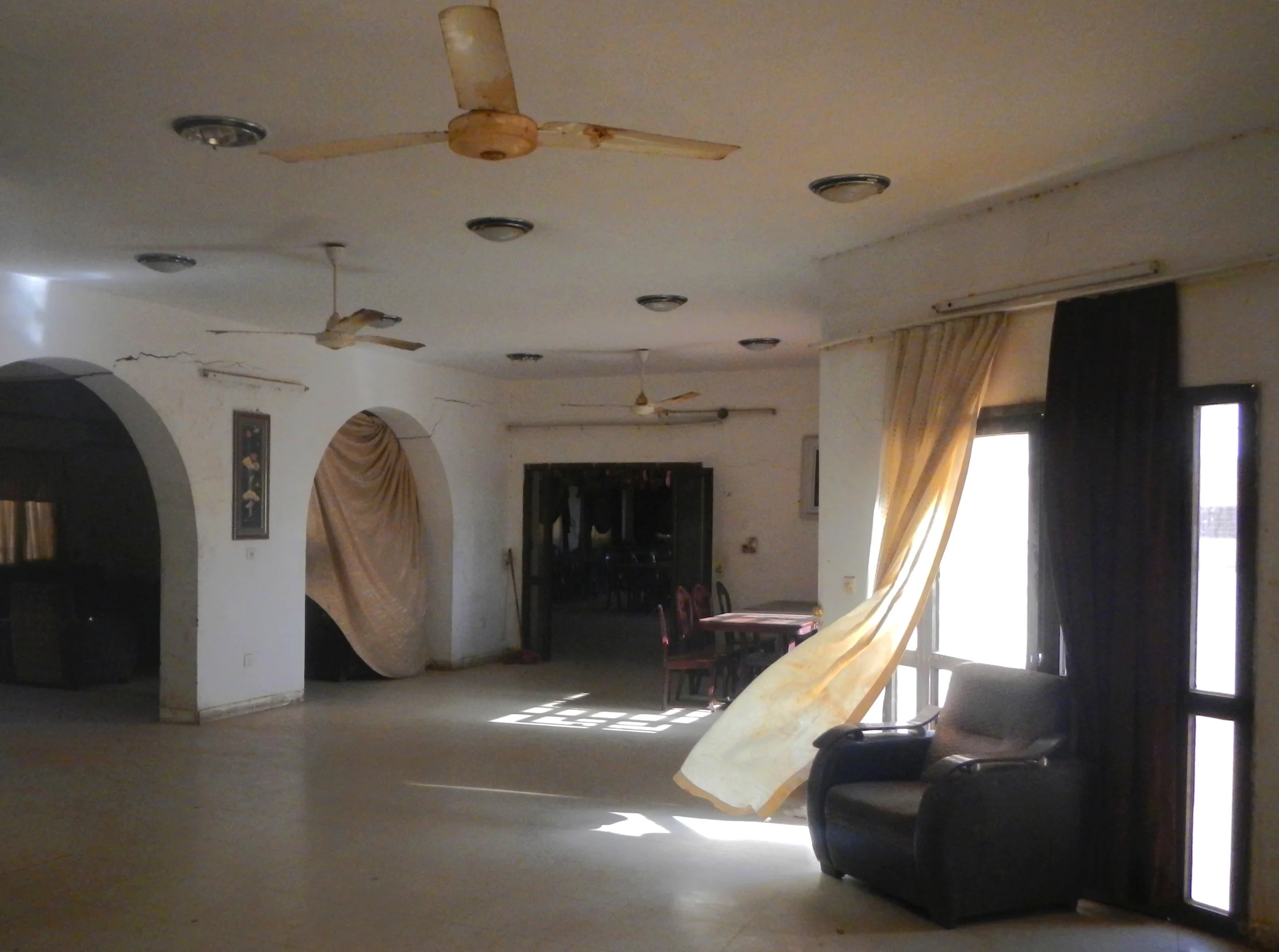 Absolutely nothing sinister about an abandoned petrol station in the middle of the desert…