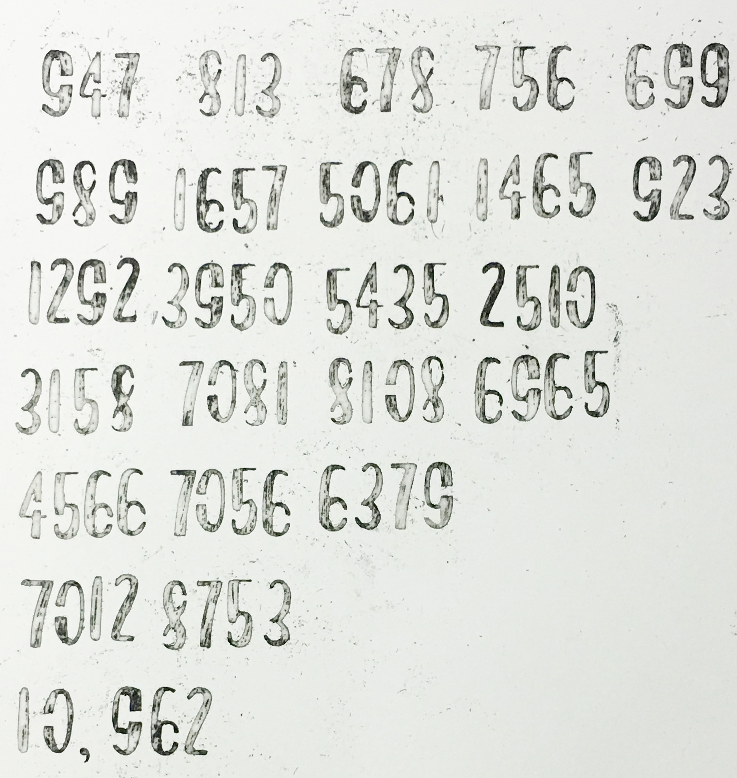 Post partum pedometer steps - etching and various images of traversal of local territory.