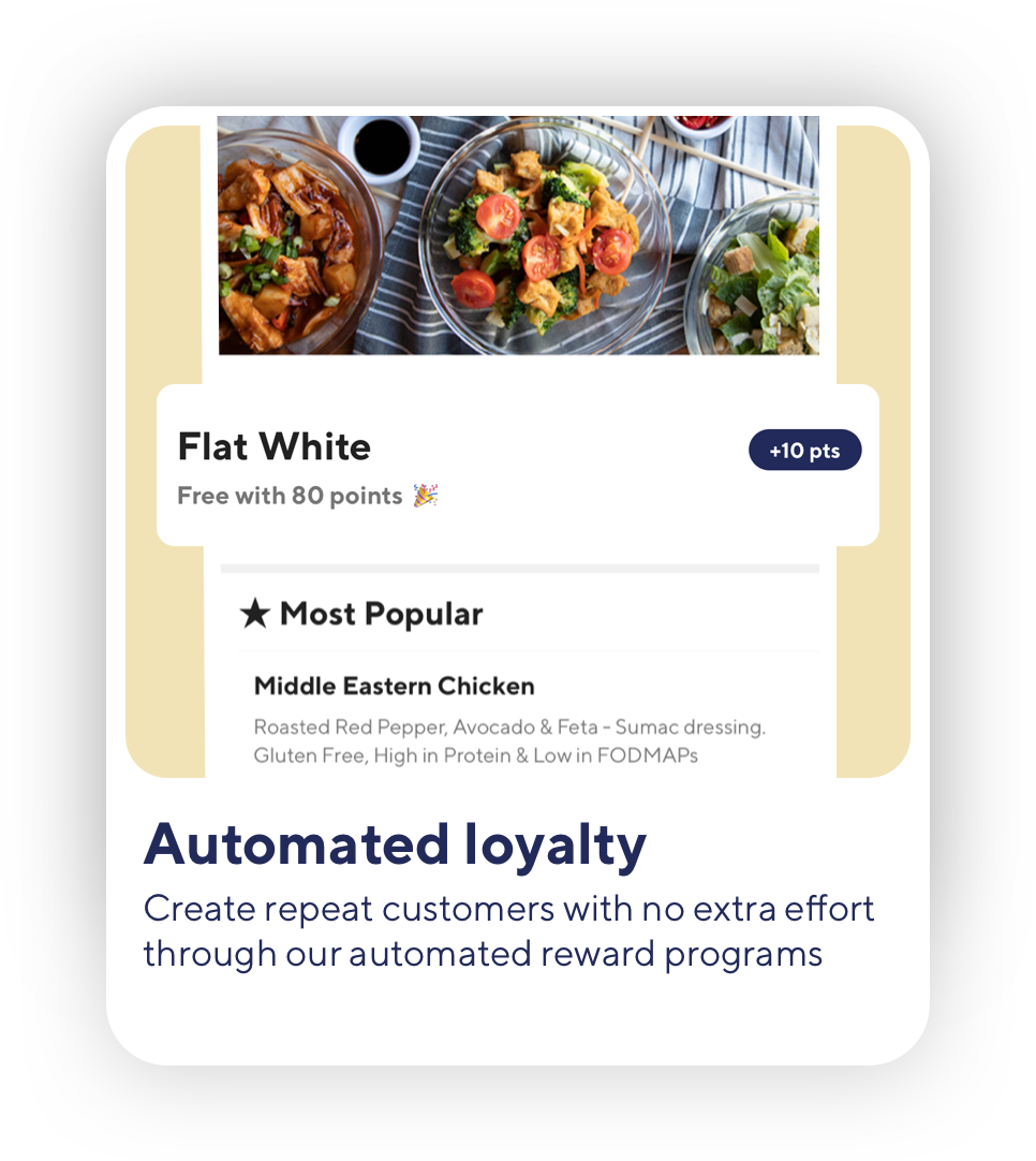 Bamboo Contactless food ordering