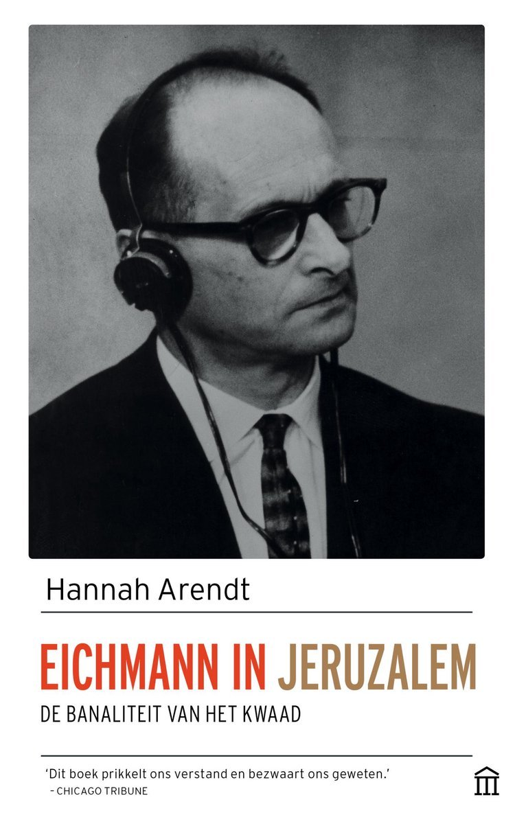 Eichmann in Jeruzalem – Hannah Arendt 