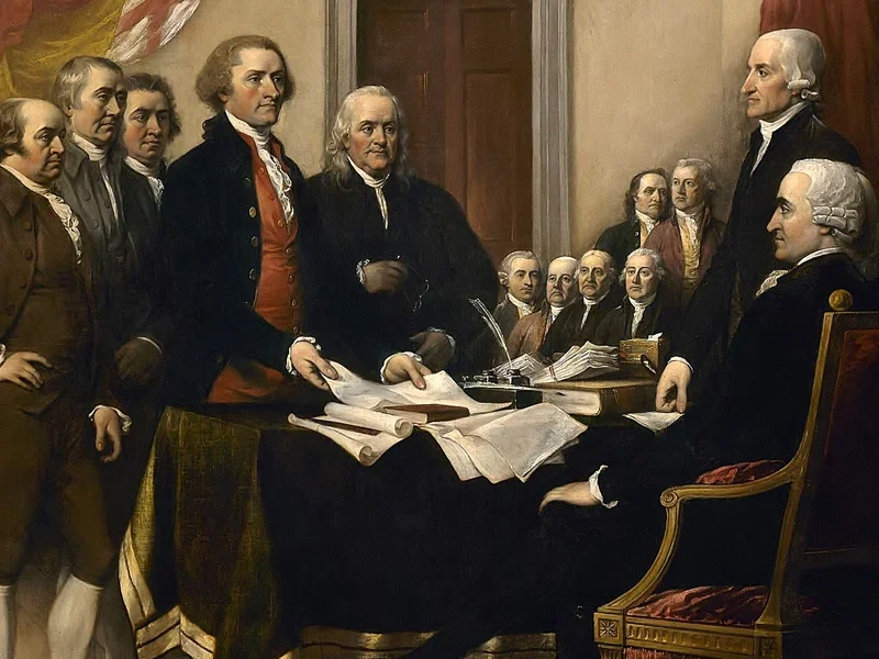 De republiek van 1776 was nooit bedoeld als vehikel voor één man – Dirk Diels