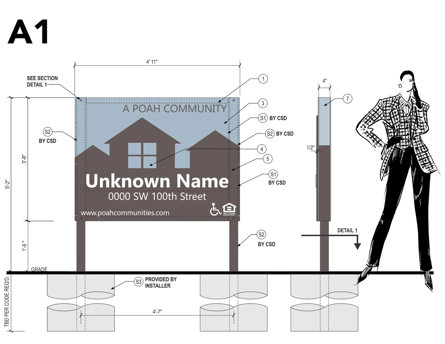 SIGNAGE — Basis of Design