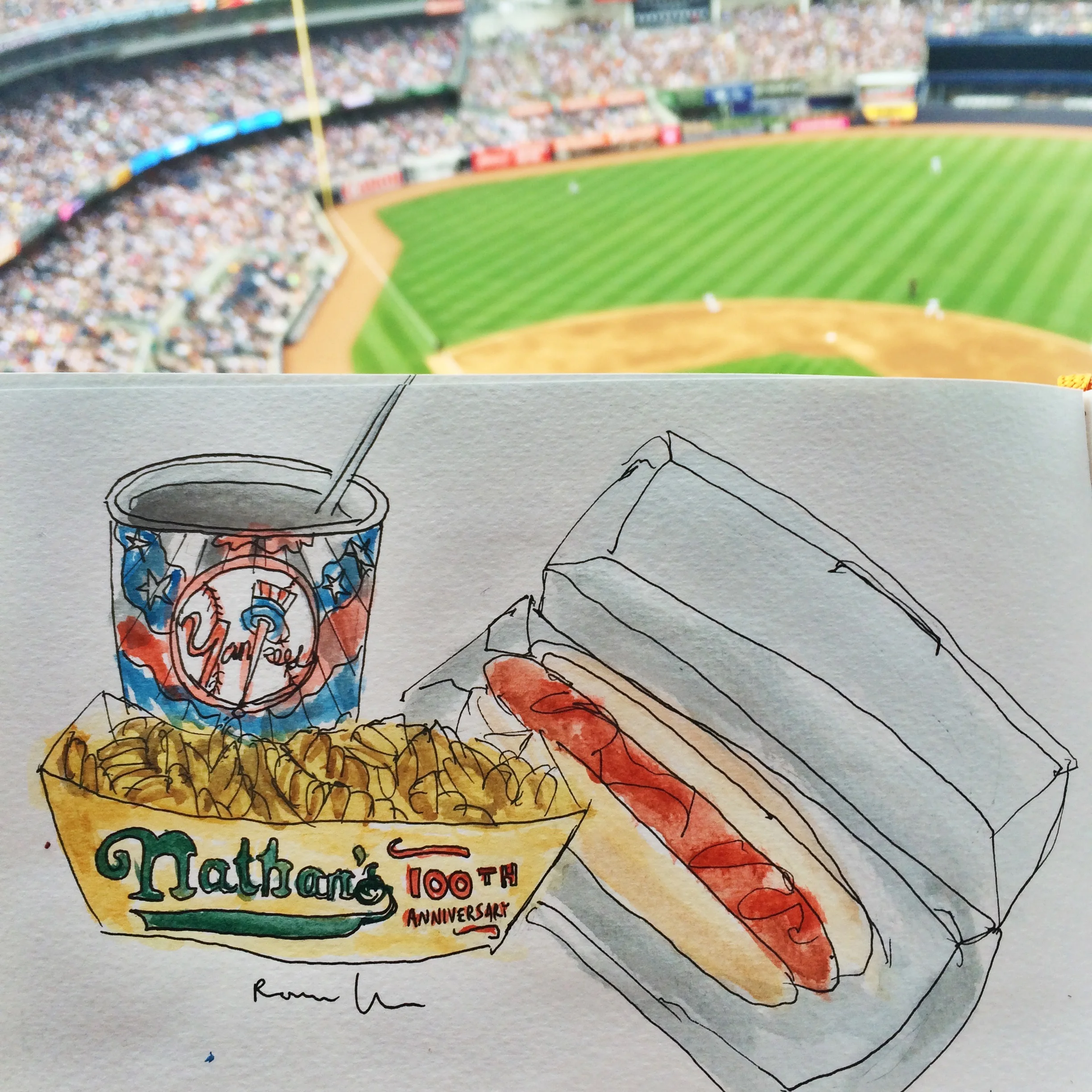 NATHAN'S ORIGINAL, YANKEE STADIUM