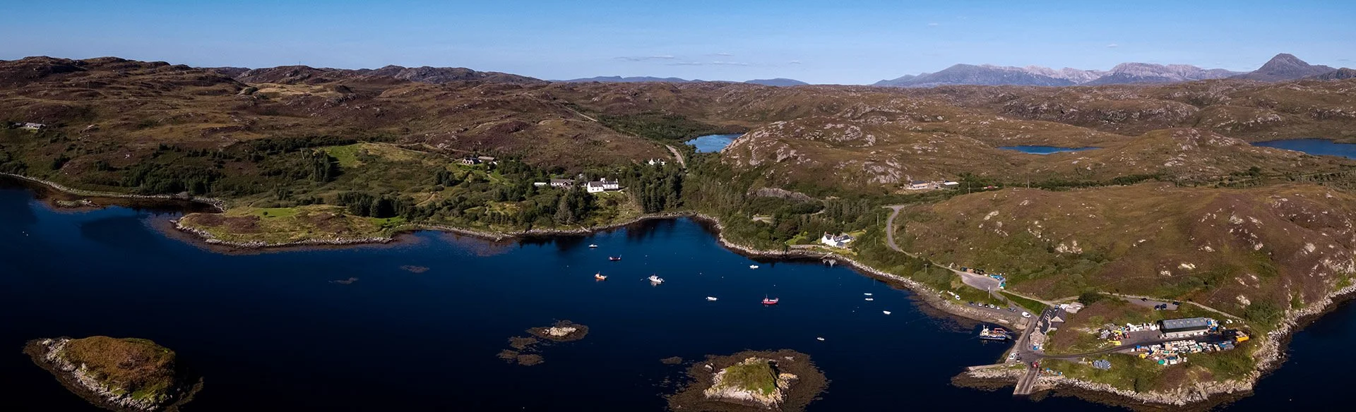 Eddrachilles Hotel where mountains meet the coast