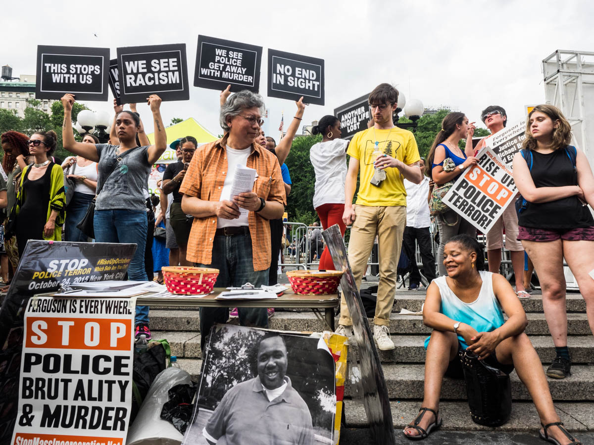 #stoppoliceterror #blacklivesmatter #AltonSterling Rally - Union Square Park, NYC - 7.7.16 (1 of 3).jpg