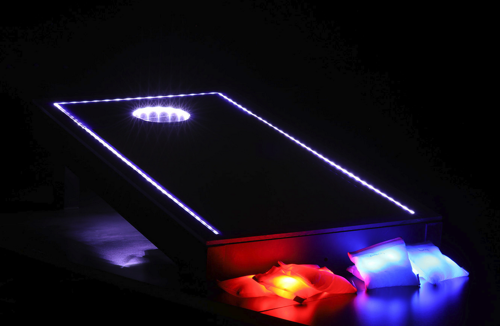 Toss 21 at Night