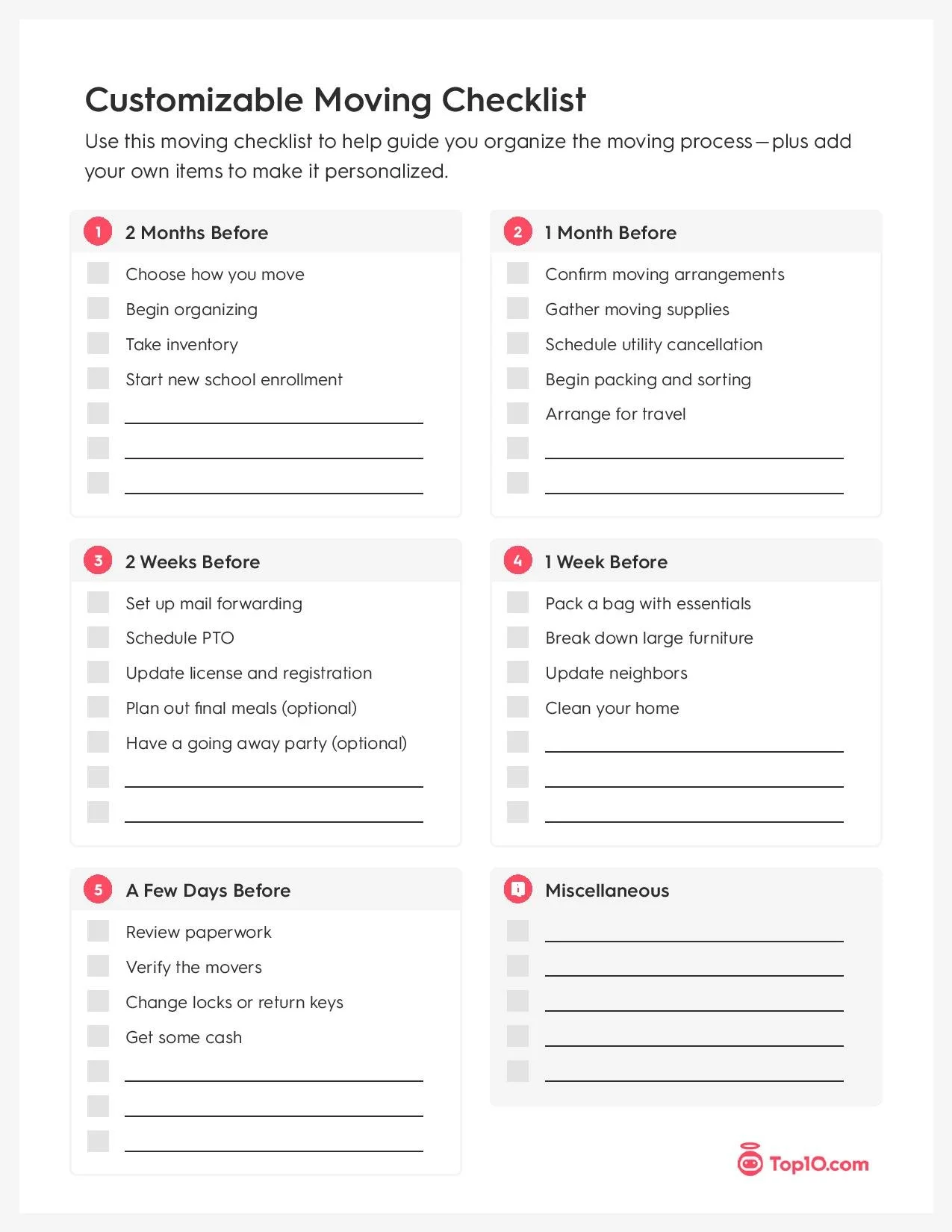 Navigating Your Move: The Ultimate Checklist and Vital Tips | House to ...