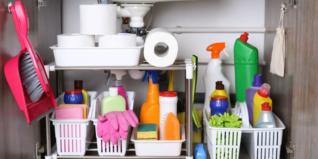 How To Use the Space Under Your Bathroom Sink