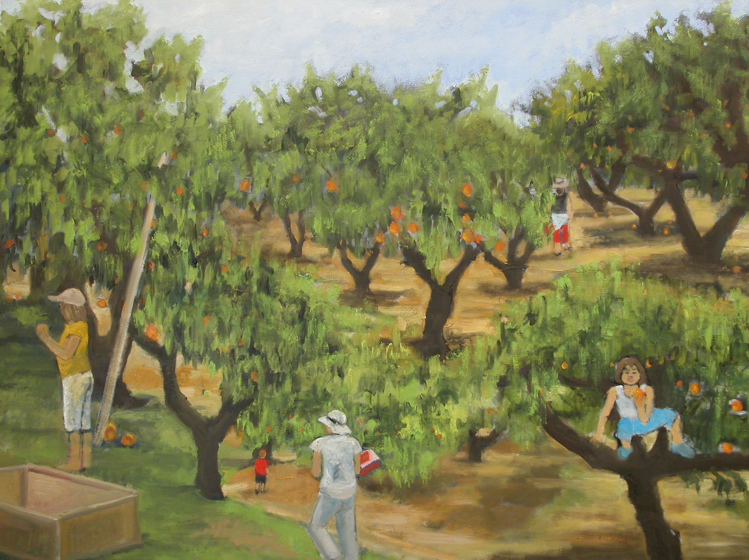 Picking Peaches