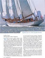 Wooden Boat Eros 2013 Article