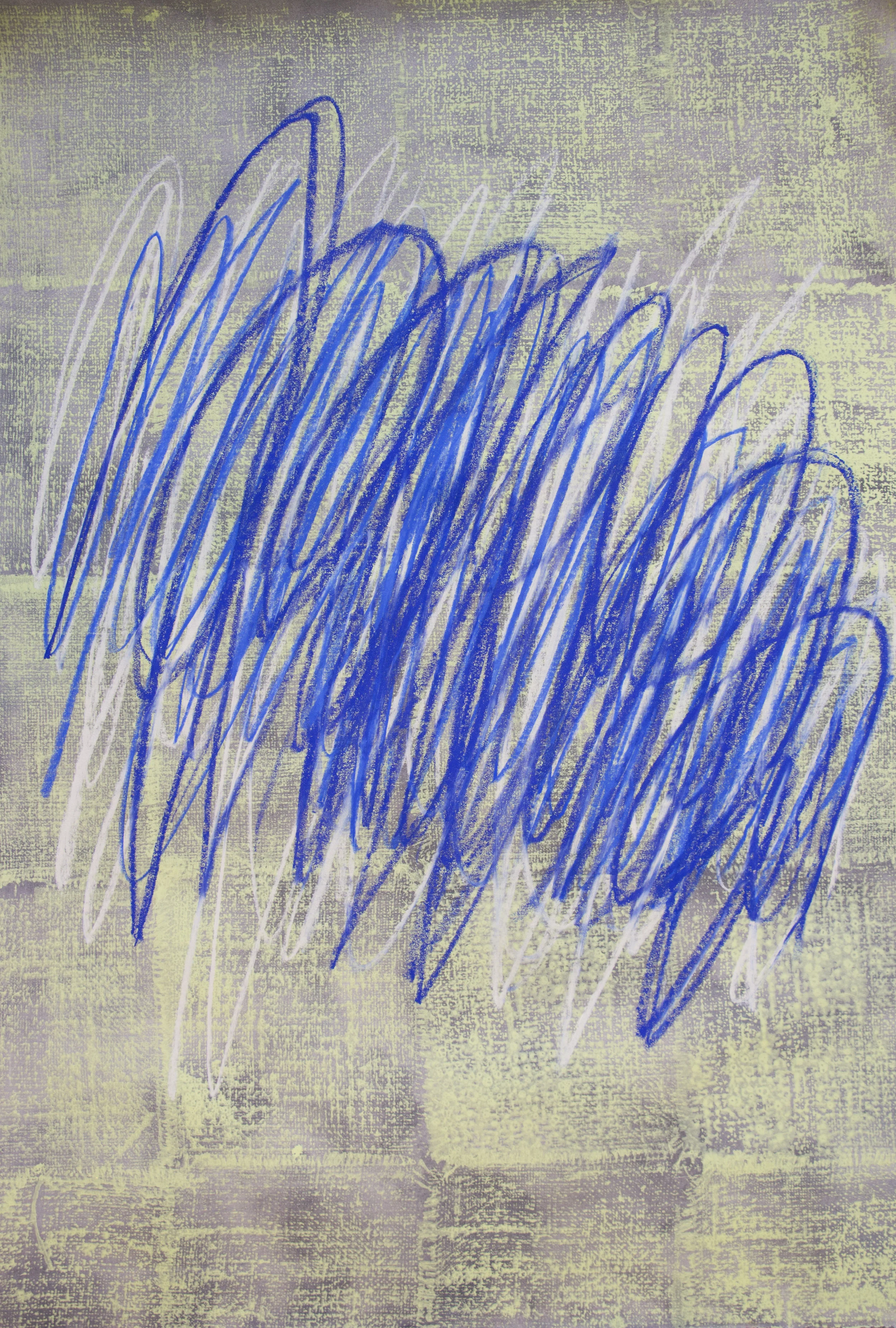 Cobalt & Soft Green Motion Study:41x29:High Res.jpg