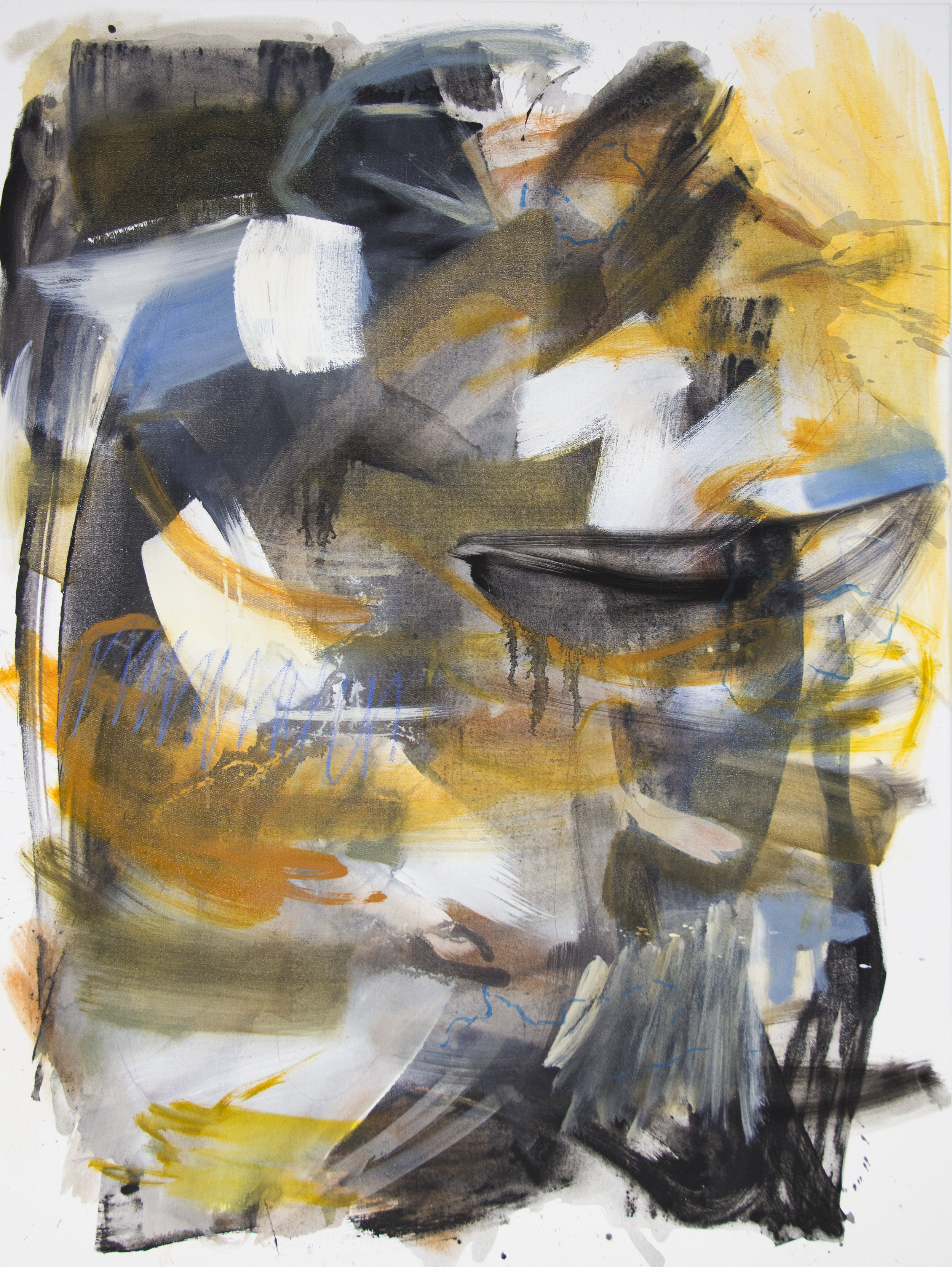 Tumultuous Motion, 2016 48 x 36 Mixed Media on Canvas Inquire