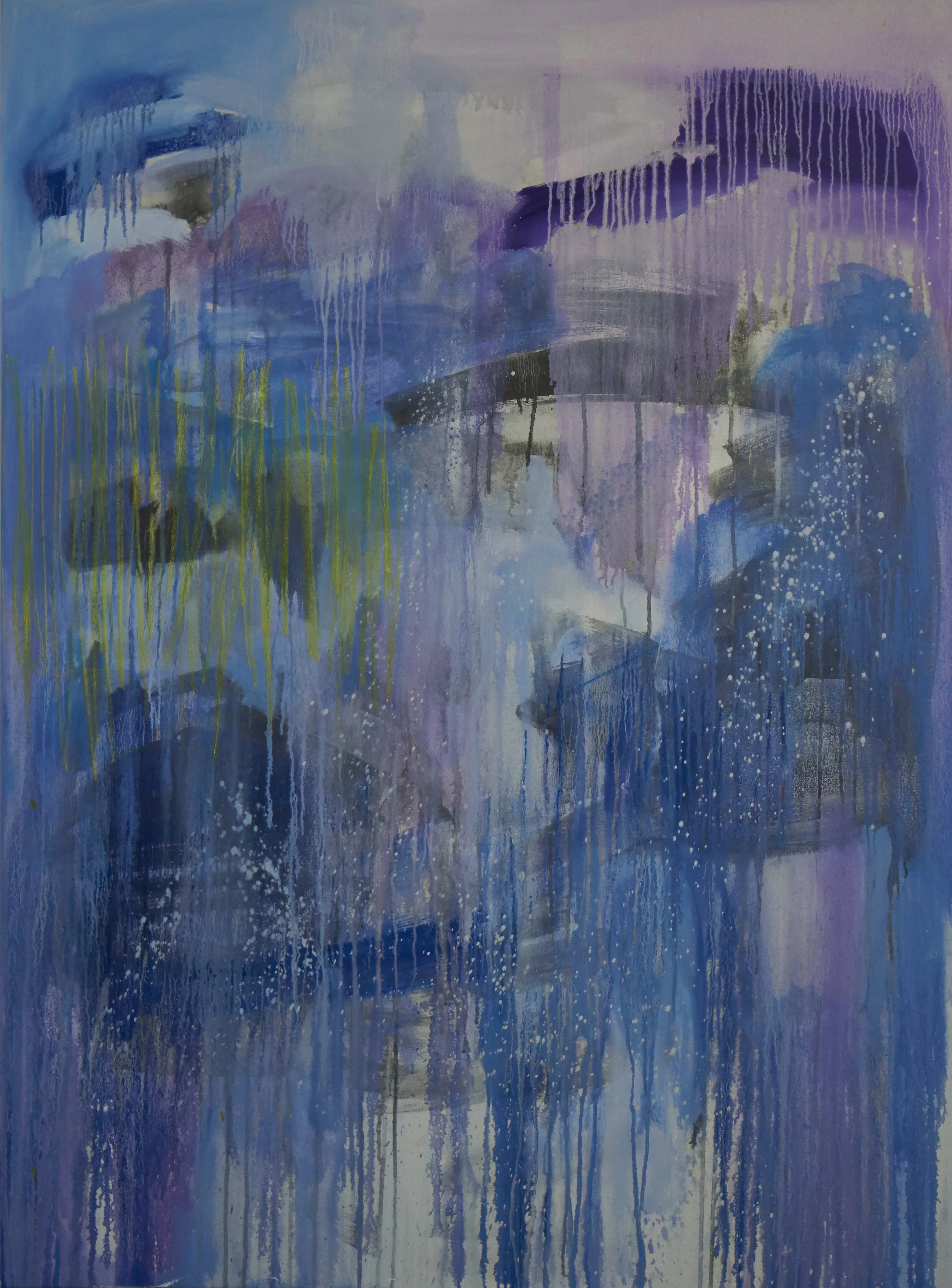 BLUE AND PURPLE SUSPENSION:57X42:MIXED MEDIA:2014 .jpg