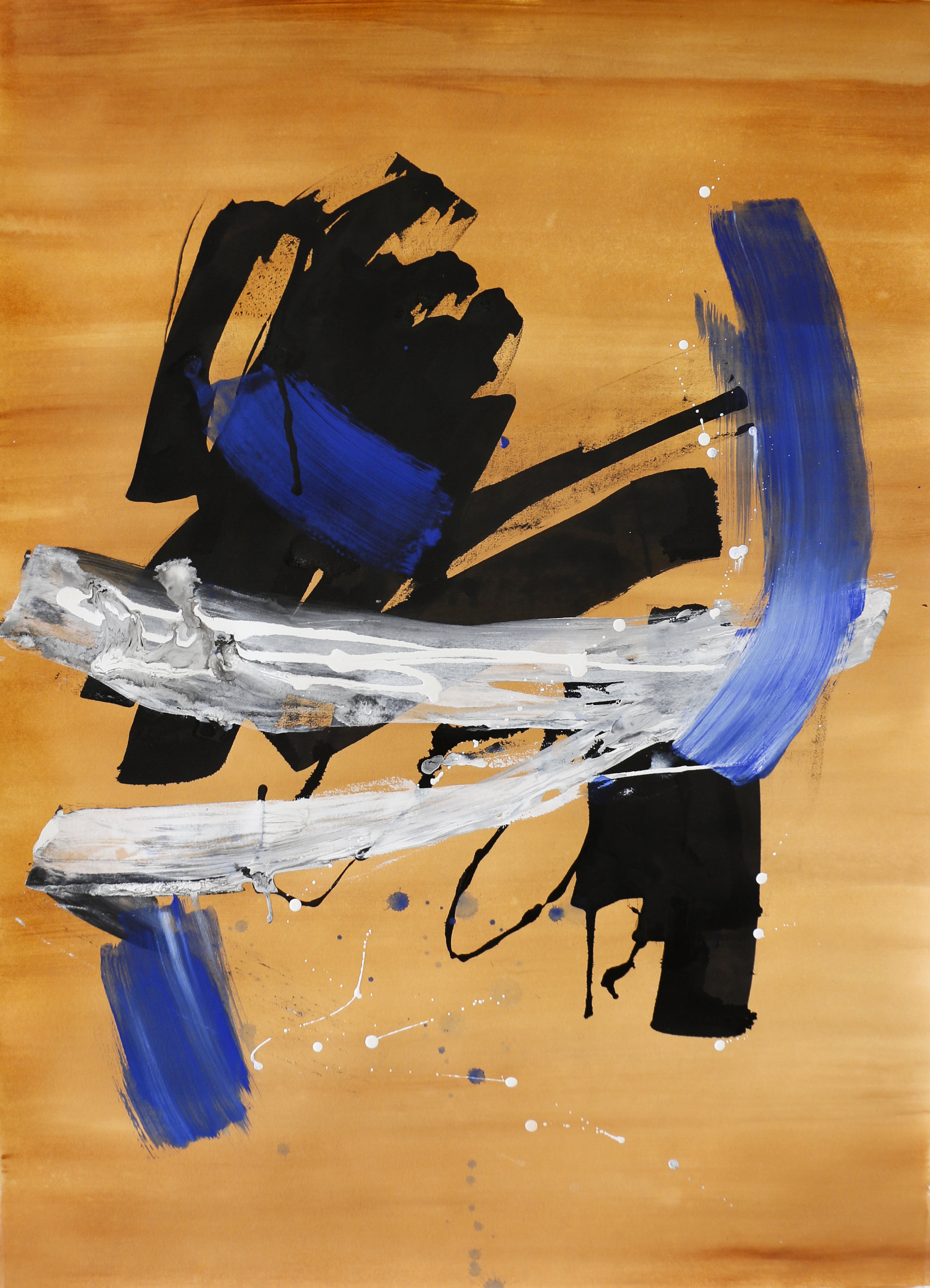 Variations on a Theme No. 4 - Yellow Oxide 2018 41 x 29 Mixed Media on Paper Inquire