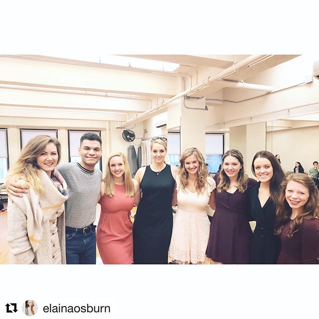 Complete the phrase: Friends who audition together ____ together! 
#Repost from one of our 2018 residents @elainaosburn ・・・
Have had an amazing first week with the residency program! Went to my first broadway audition, didn&rsquo;t get seen, then wen
