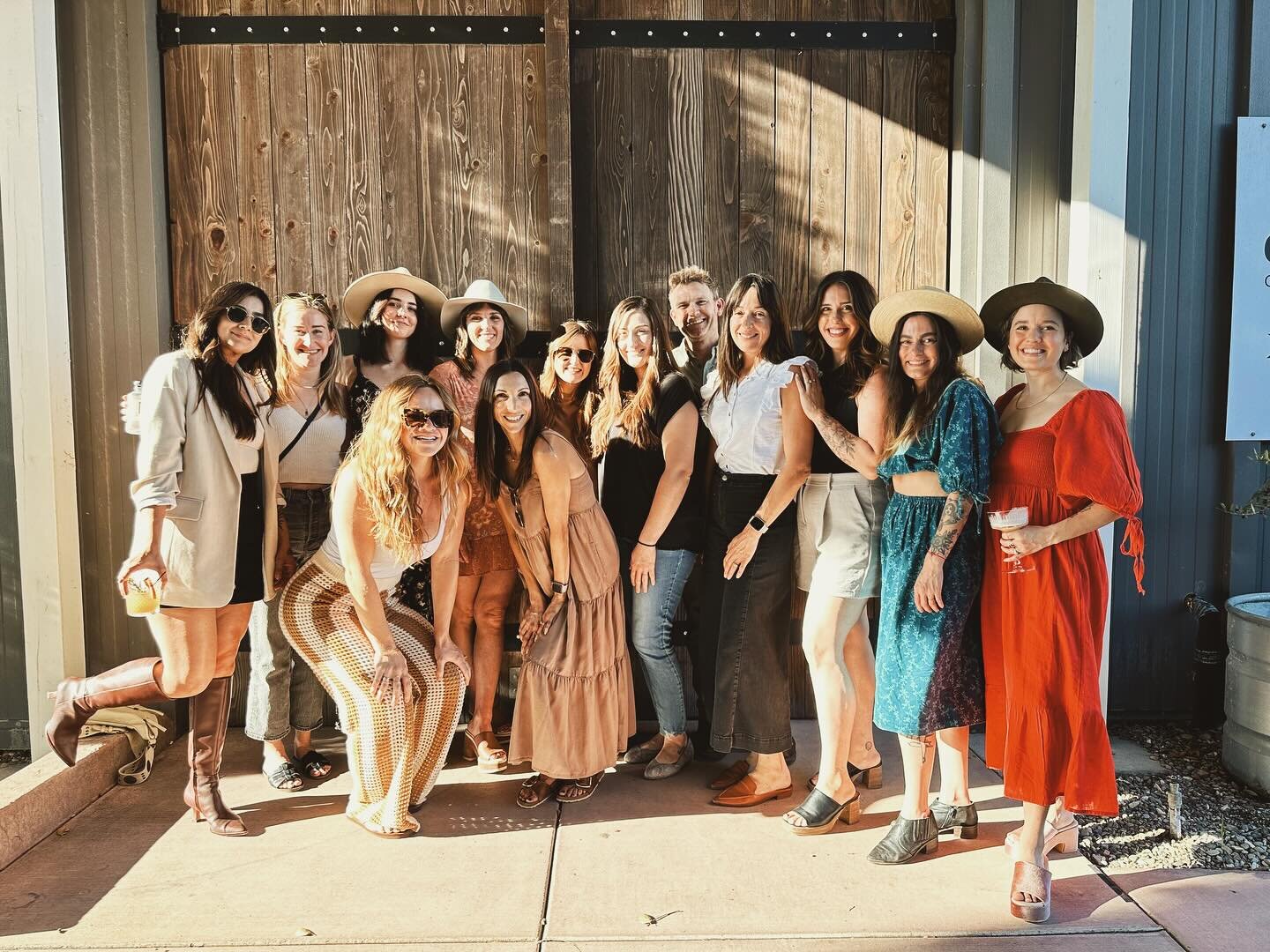 It was a beautiful afternoon! 
I love all these beautiful people so much!!
And those beautiful ladies who couldn&rsquo;t make it!! 
(#goniners)
Did I use the word beautiful yet 😂❤️
#huntersalonfam #huntersalontempleton #huntersalonslo