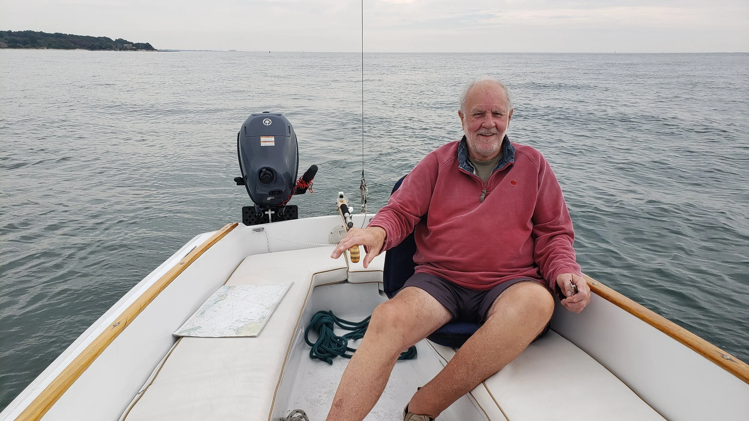 October 1st: I enjoyed a very nice sail with William Boughton, English conductor and avid sailor. Although the winds were very light, we still had a wonderful time.