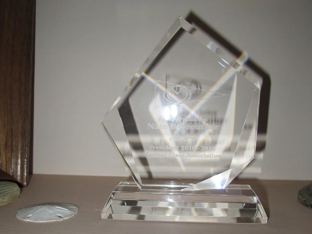 They drove all the way from Pennsylvania and New Jersey to present me with an award on behalf of the Association for my work as President from 2010-2014!