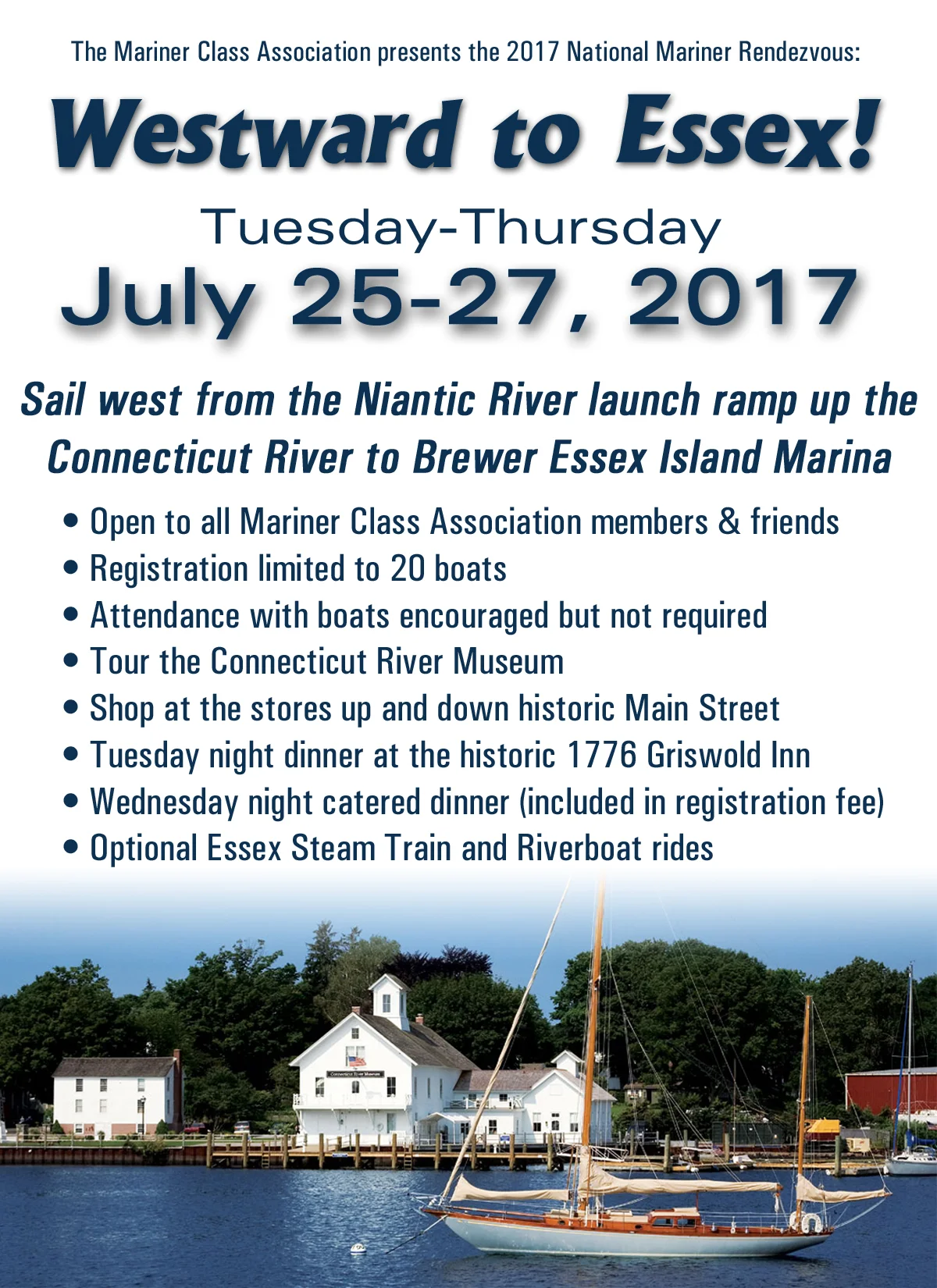 2017 Rendezvous: Westward to Essex!
