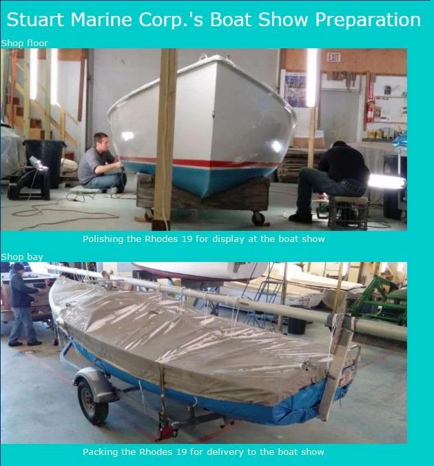 Stuart Marine at Boston Boat Show