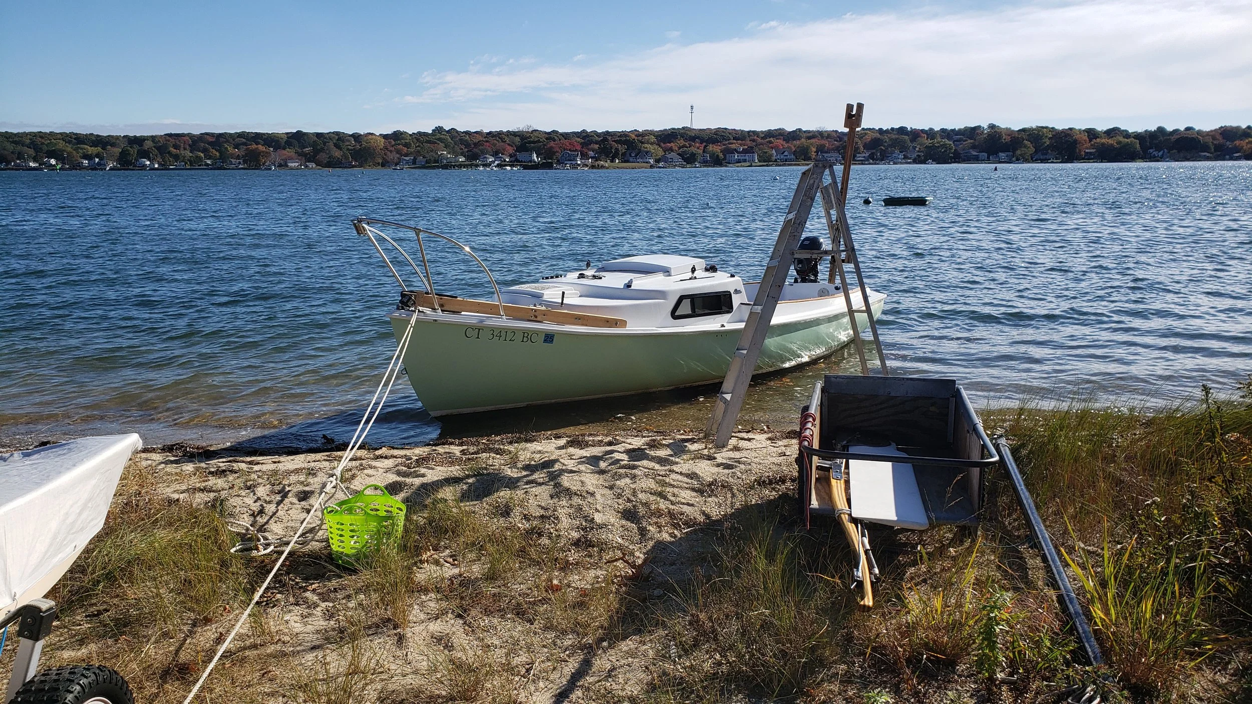 ORION Hauled Out for the Winter